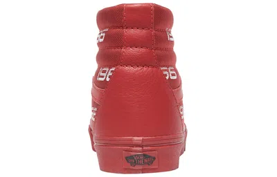 Vans Sk8-hi Cordura '1966' In Red