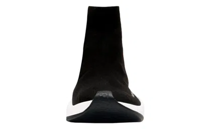 Balenciaga Womens Blk/white Women's Speed Stretch-knit Trainers Eur 36 / 3 Uk In Black