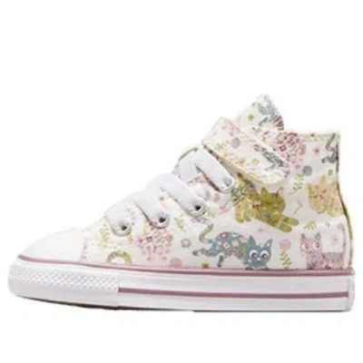 Converse (td)  All Star 1v Hi 'white Cat'