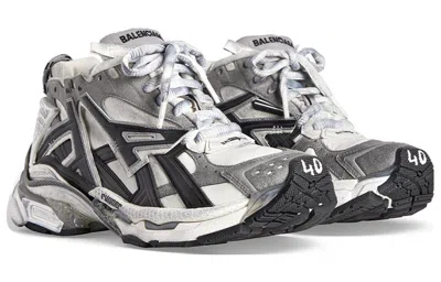 Balenciaga Dynamic Multicolor Runner Sneakers With Chunky Silhouette