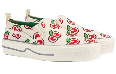 Gucci (wmns)  Tennis 1977 Series Printing Low 'white' In Multi