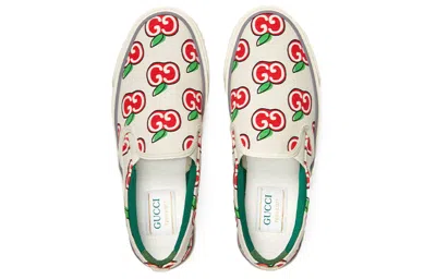 Gucci (wmns)  Tennis 1977 Series Printing Low 'white' In Multi
