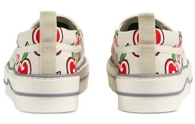 Gucci (wmns)  Tennis 1977 Series Printing Low 'white' In Multi