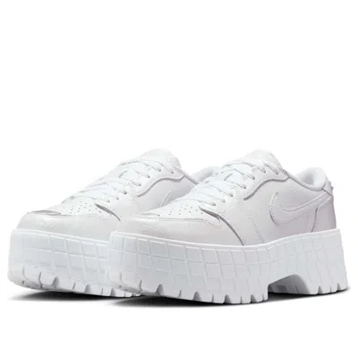 Air Jordan (wmns)  1 Brooklyn Low 'white Metallic Silver'