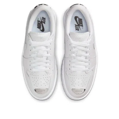 Air Jordan (wmns)  1 Brooklyn Low 'white Metallic Silver'
