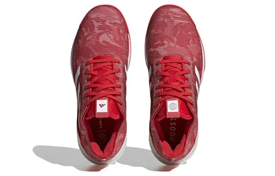 Adidas Originals (wmns) Adidas Crazyflight Shoes 'team Collegiate Red Camo'