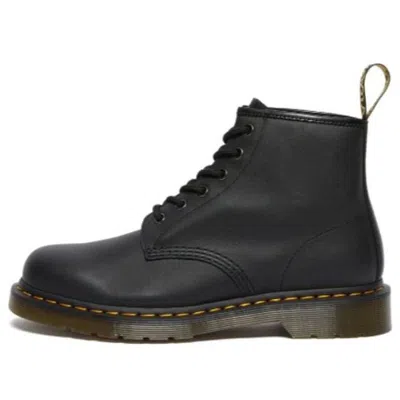 Dr. Martens Crewson Nubuck Leather Casual Boots Size 13.0 In Black