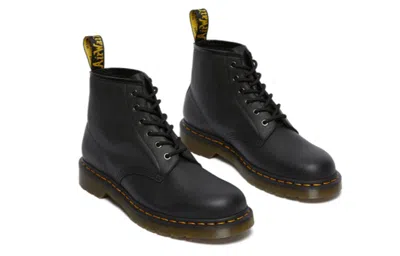 Dr. Martens Crewson Nubuck Leather Casual Boots Size 13.0 In Black