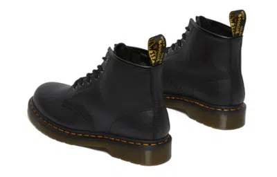 Dr. Martens Crewson Nubuck Leather Casual Boots Size 13.0 In Black