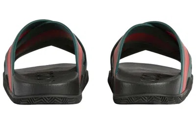 Gucci Web Panelled Slides