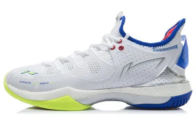 Li-ning Halberd 3 'white Blue Yellow'