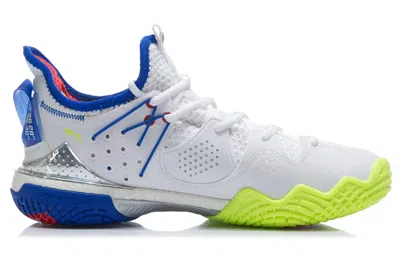 Li-ning Halberd 3 'white Blue Yellow'
