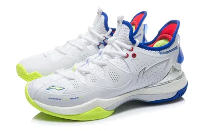 Li-ning Halberd 3 'white Blue Yellow'
