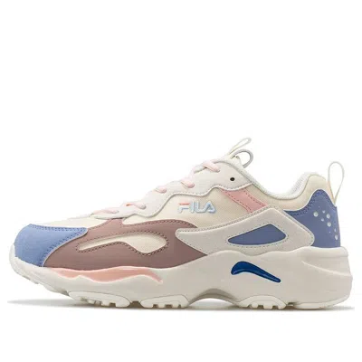 Fila Fusion (wmns) Fila Tracer Vntg Running Shoes Gs White/blue/pink
