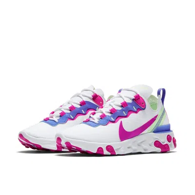 Nike (wmns)  React Element 55 'white Fire Pink'
