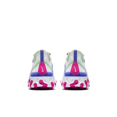 Nike (wmns)  React Element 55 'white Fire Pink'