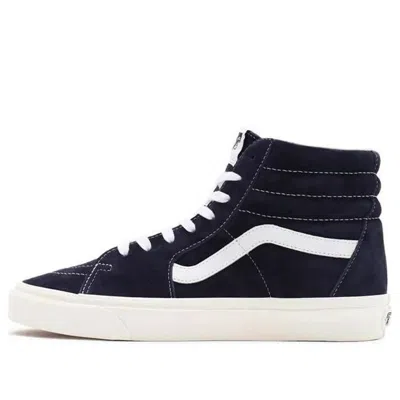 Vans Sk8-hi Casual Skateboarding Shoes Unisex Blue