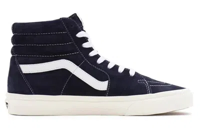 Vans Sk8-hi Casual Skateboarding Shoes Unisex Blue