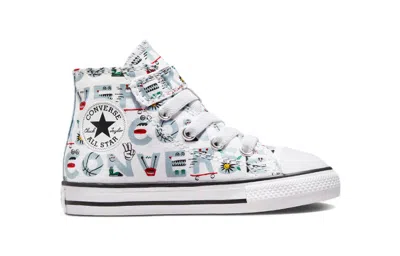 Converse (td)  Chuck Taylor All Star Easy-on High-top Sneakers White/blue In Multi