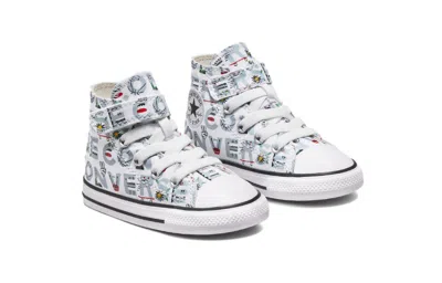 Converse (td)  Chuck Taylor All Star Easy-on High-top Sneakers White/blue In Multi