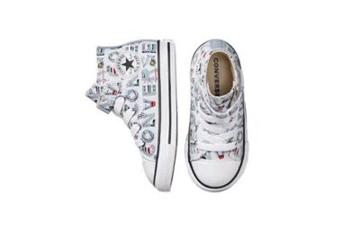 Converse (td)  Chuck Taylor All Star Easy-on High-top Sneakers White/blue In Multi