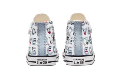 Converse (td)  Chuck Taylor All Star Easy-on High-top Sneakers White/blue In Multi