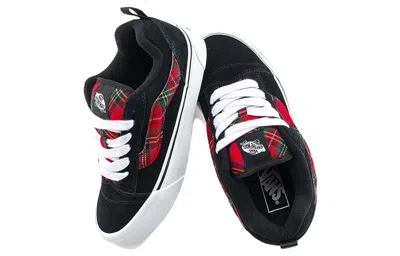 Vans Knu Skool 'black Red' In Multi