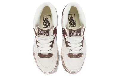 Vans Half Cab 'white Brown' In Multi
