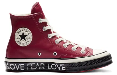 Converse (wmns)  Chuck 70 Hi 'love Graphic' In Burgundy