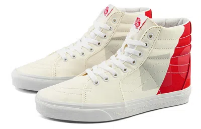 Vans Moca X Sk8-hi 'logo Marshmallow' In White