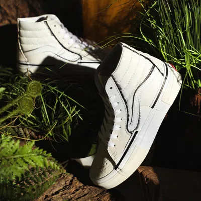 Vans Men's High Shoe Sk8-hi Reconstruct Marshmallow/white