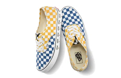 Vans Authentic "sidewall In Yellow
