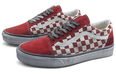Vans Old Skool Stressed Checkboard Sneakers In Multi