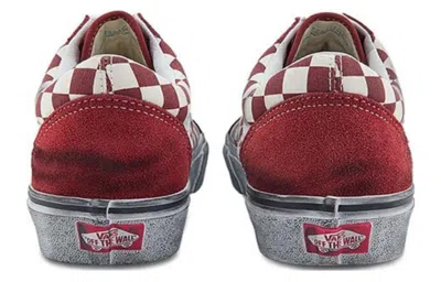 Vans Old Skool Stressed Checkboard Sneakers In Multi