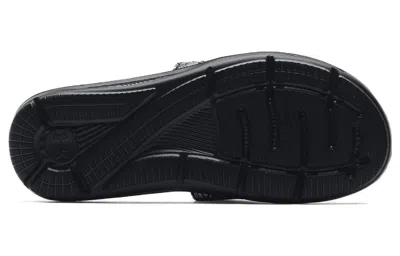Under Armour Ignite 6 Graphic Strap Slide 'psychedelic Stripe' In Multi