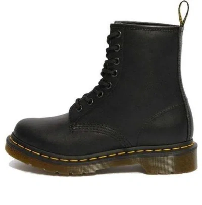 Dr. Martens 1460 Women's Smooth Leather Lace Up Boots In Black