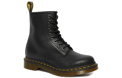 Dr. Martens 1460 Women's Smooth Leather Lace Up Boots In Black