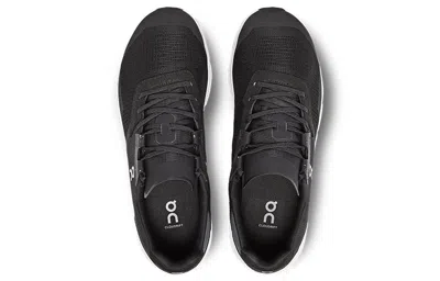 On Cloud 6 Coast Sneakers Black White In Black