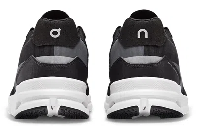 On Cloud 6 Coast Sneakers Black White In Black