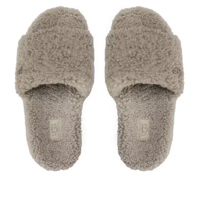 Ugg (wmns)  Cozetta Curly Slide 'goat' In Neutral