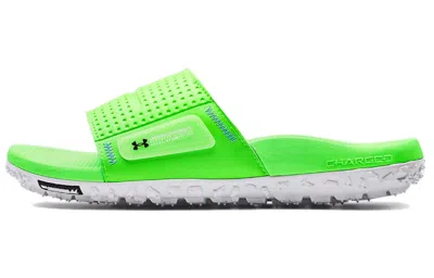 Under Armour Ft Sway Slide 'hyper Green' In Multi