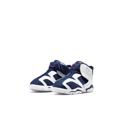 Air Jordan (td)  6 Retro Little Flex Blue/white