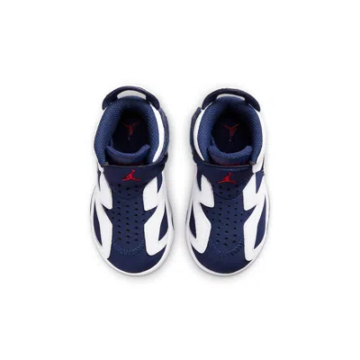 Air Jordan (td)  6 Retro Little Flex Blue/white