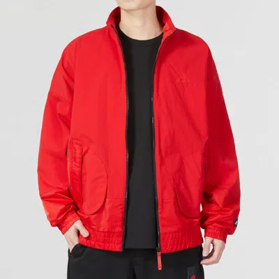 Adidas Originals Adidas Com Woven Jacket In Red