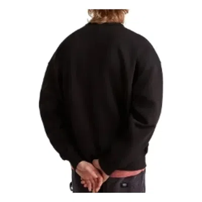 Vans Premium Logo Crew Sweatshirt In Black