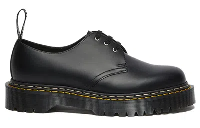 Dr. Martens Black Leather Oxfords And Derbies In Black