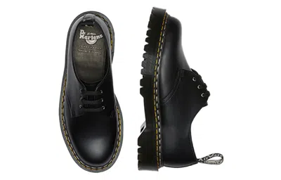 Dr. Martens Black Leather Oxfords And Derbies In Black