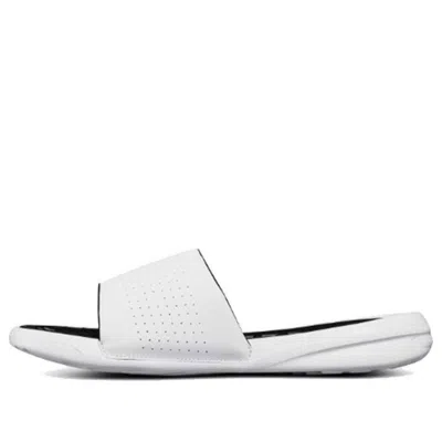Under Armour Playmaker Fixed Strap 'white Black' In Multi
