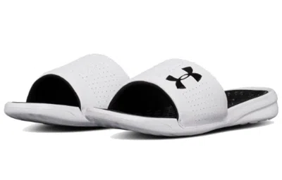 Under Armour Playmaker Fixed Strap 'white Black' In Multi