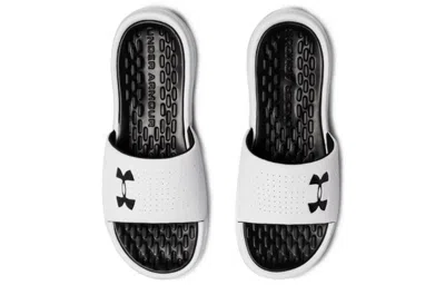 Under Armour Playmaker Fixed Strap 'white Black' In Multi